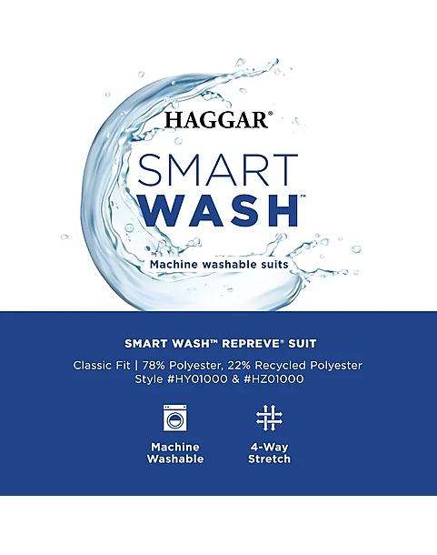 Haggar Smart Wash™ Classic Fit Suit Separates Coat, Black 5 Haggar Smart Wash™ Classic Fit Suit Separates Coat, Black - Image 5