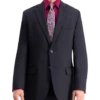 Haggar Travel Performance Classic Fit Suit Separates, Black