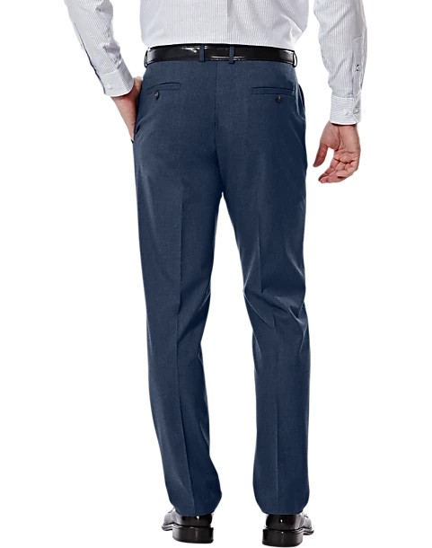 Haggar 4-Way Stretch Slim Fit Suit Separates Pants, Black 2 Haggar 4-Way Stretch Slim Fit Suit Separates Pants, Black - Image 2