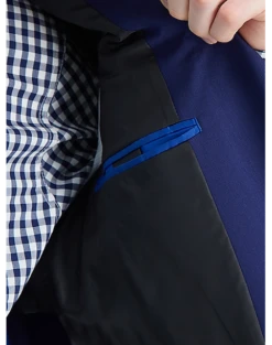 Haggar Smart Wash™ Slim Fit Suit Separates Coat, Black -Suit Boutique Shop MW40 3Y5C 01 HAGGAR NAVY SOLID ALT4 2