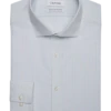 Calvin Klein Infinite Wrinkle Free Slim Fit Stretch Collar Dress Shirt, Blue Plaid
