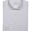 Calvin Klein Infinite Wrinkle Free Slim Fit Stretch Collar Dress Shirt, Hazel Blue Multi