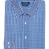 Nautica Slim Fit Four-Way Stretch Dress Shirt, Blue Check