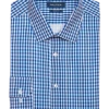 Nautica Slim Fit Four-Way Stretch Dress Shirt, Navy Check
