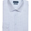 Nautica Slim Fit Four-Way Stretch Dress Shirt, Blue Dot