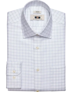 Joseph Abboud Classic Fit Dress Shirt, Blue Check