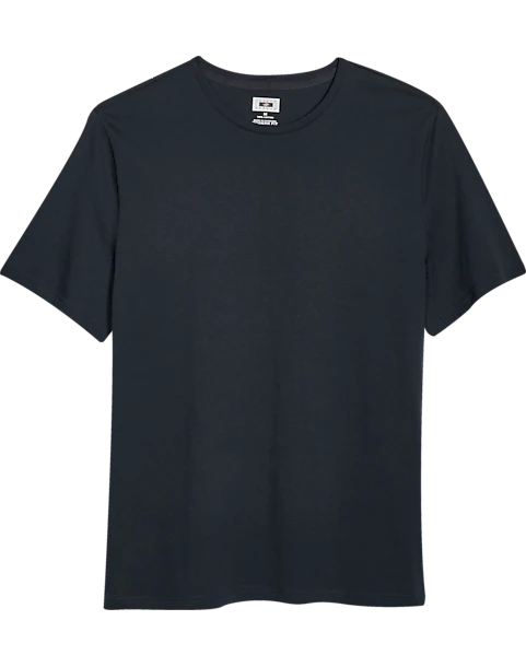 Joseph Abboud Modern Fit Luxe Cotton Jersey Knit Crew Neck T-Shirt, Navy 1 Joseph Abboud Modern Fit Luxe Cotton Jersey Knit Crew Neck T-Shirt, Navy