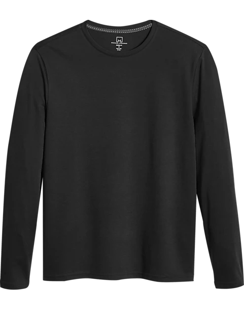 Michael Strahan Modern Fit Crew Neck T-Shirt, Black 1 Michael Strahan Modern Fit Crew Neck T-Shirt, Black