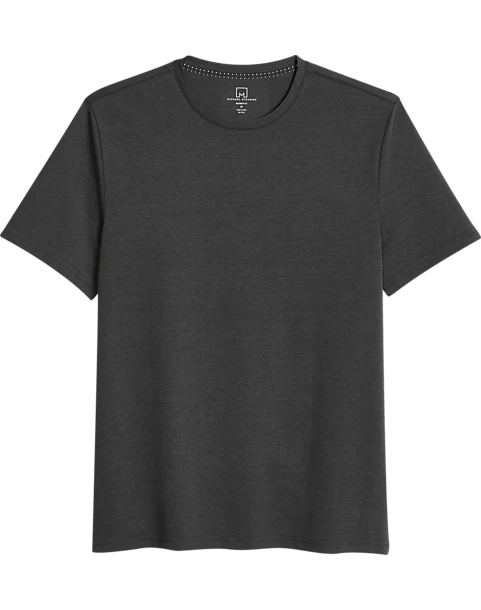 Michael Strahan Modern Fit Crew Neck T-Shirt, Charcoal 1 Michael Strahan Modern Fit Crew Neck T-Shirt, Charcoal