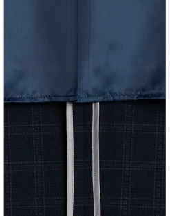 Awearness Kenneth Cole Modern Fit Soft Jacket, Navy Seersucker Plaid -Suit Boutique Shop MW40 6NFW 01 AWEARNESS KENNETH COLE NAVY ALT5