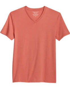 Lucky Brand Classic Fit Burnout T-Shirt, Orange