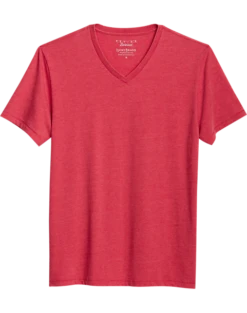 Lucky Brand Classic Fit Burnout T-Shirt, Red