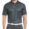 PGA Tour Classic Fit Printed Polo, Pink