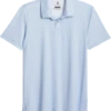 Report Collection Modern Fit Knit Polo, Light Blue