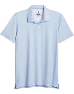 Report Collection Modern Fit Knit Polo, Light Blue