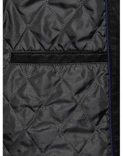 Awearness Kenneth Cole Modern Fit Moto Jacket, Cognac Faux Leather -Suit Boutique Shop MW40 70ZK 02 AWEARNESS KENNETH COLE BLACK ALT4