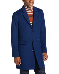 Paisley & Gray Topcoat, Sapphire Blue