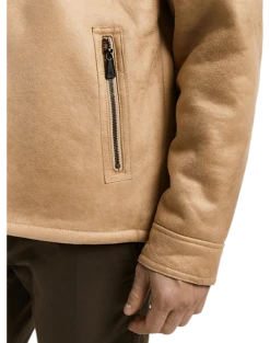 Rainforest Classic Fit Faux Nubuck Hooded Jacket, Tan 5 Rainforest Classic Fit Faux Nubuck Hooded Jacket, Tan -Suit Boutique Shop MW40 71F5 05 RAINFOREST TAN ALT2 1