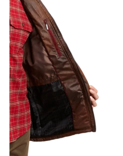 Rainforest Classic Fit Coat, Cognac -Suit Boutique Shop MW40 71F7 19 RAINFOREST COGNAC ALT2