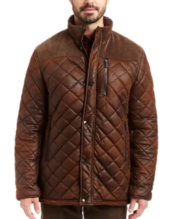 Rainforest Classic Fit Coat, Cognac