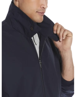 Weatherproof Modern Fit Golf Jacket, Khaki -Suit Boutique Shop MW40 71FJ 01 AWEARNESS KENNETH COLE NAVY SOLID ALT4 1