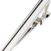 Pronto Uomo Polished Silver-Tone Tie Bar