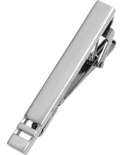 Pronto Uomo Gunmetal Tie Bar