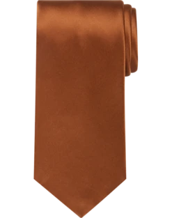 Pronto Uomo Narrow Tie, Tawny