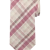 Pronto Uomo Narrow Tie, Berry Plaid