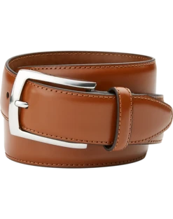 Johnston & Murphy Feather Edge Belt, Tan