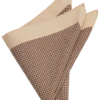 Joseph Abboud Pocket Square, Taupe Dot