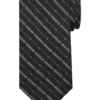 Calvin Klein Narrow Tie, Black Plaid