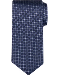Calvin Klein Narrow Tie, Blue Violet Mini Diamond