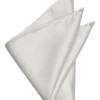 Egara Pocket Square, White