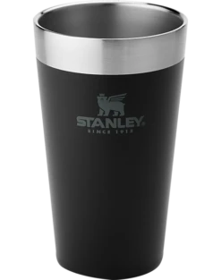 Stanley Adventure Stacking Beer Pint, Black 16 Oz.