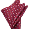 Pronto Uomo Pocket Square, Cabernet Medallion
