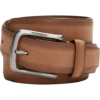 Joseph Abboud Two Tone Leather Belt, Tan