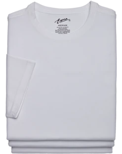Egara Slim Fit Crewneck T-Shirt, 3-Pack, White