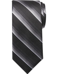 Michael Strahan Narrow Tie, Black Stripe
